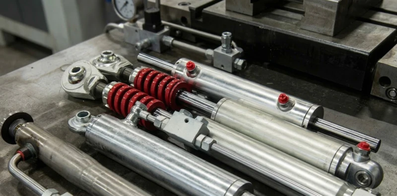 Hydraulic cylinder engineering and R&D drawing